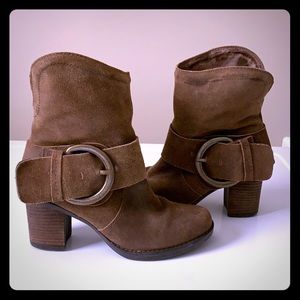 Miz Mooz “Meli” Brown Suede Boots 👢 6.5
